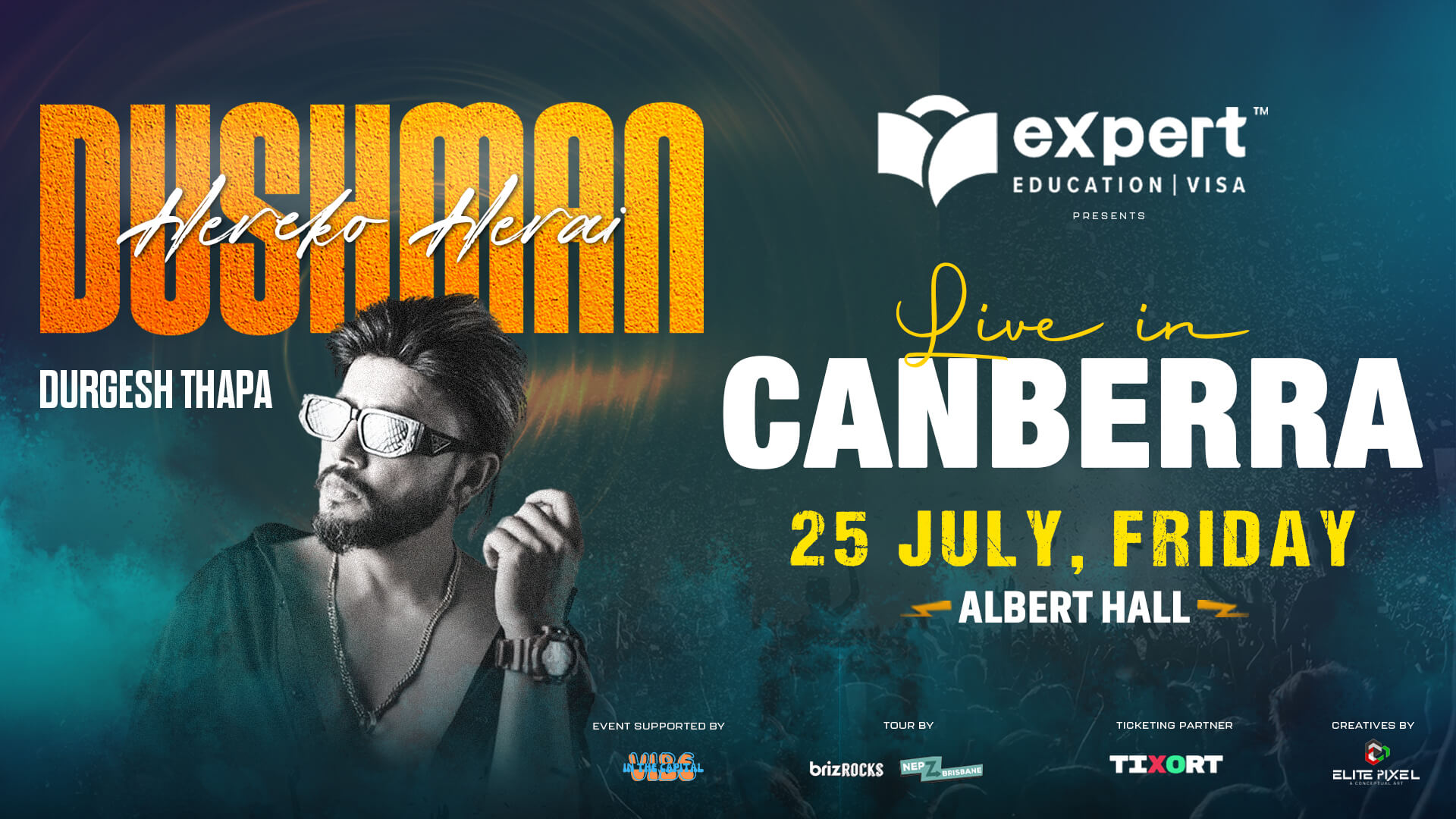 Durgesh Thapa Live in Canberra